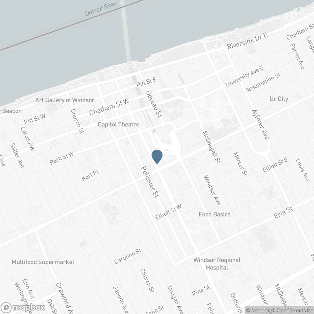 540 OUELLETTE AVENUE Unit# 6C, Windsor, Ontario N9A 1B7